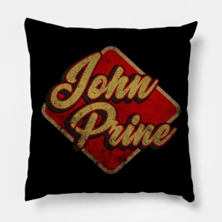 john prine // print in kite Pillow