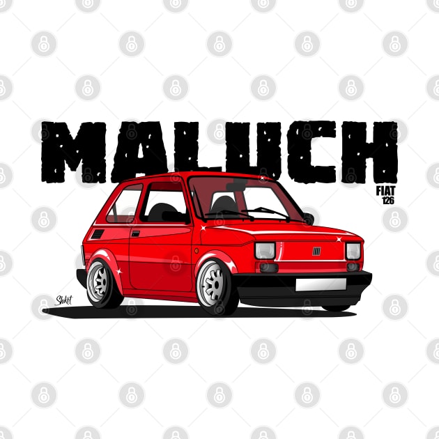 FIAT 126 MALUCH by shketdesign