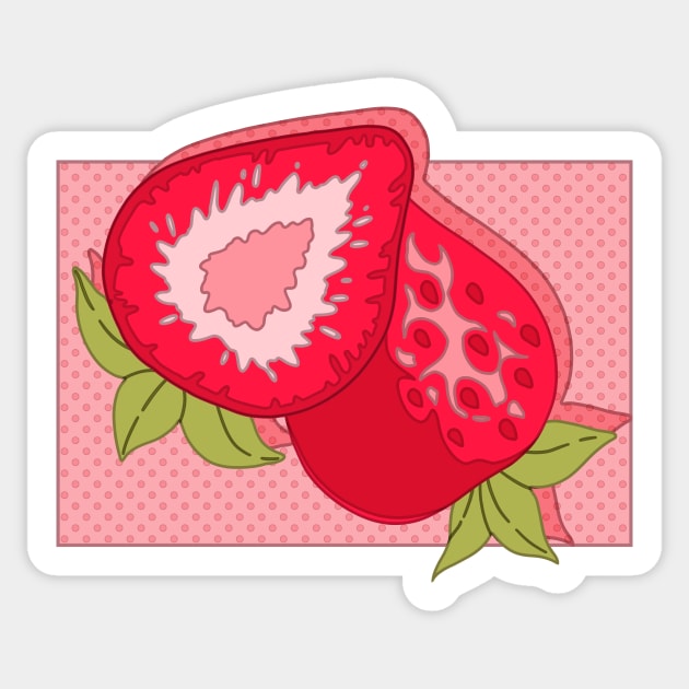 The Strawberry Sticker