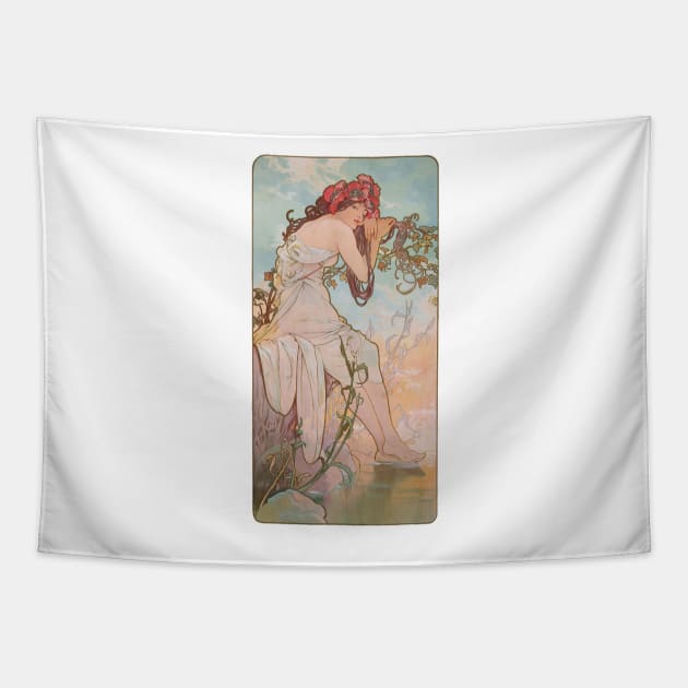 Four Seasons by Mucha, Autumn Tapestry by academic-art