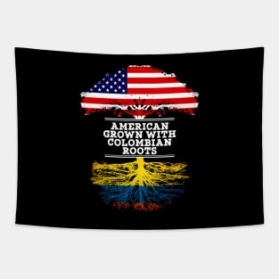 American Grown With Colombian Roots - Gift for Colombian From Colombia Tapestry