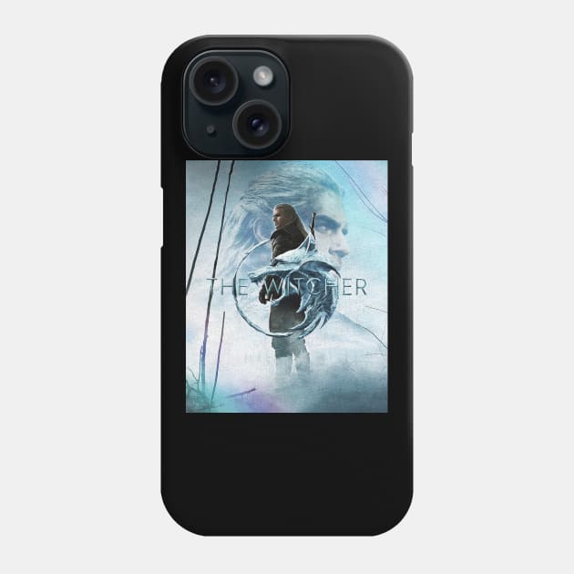 geralt The Witcher Phone Case by Thinkerman