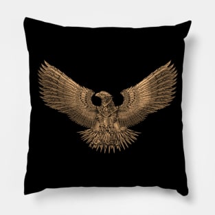 Ancient Rome Steampunk Roman Eagle Aquila Legion Standard Pillow