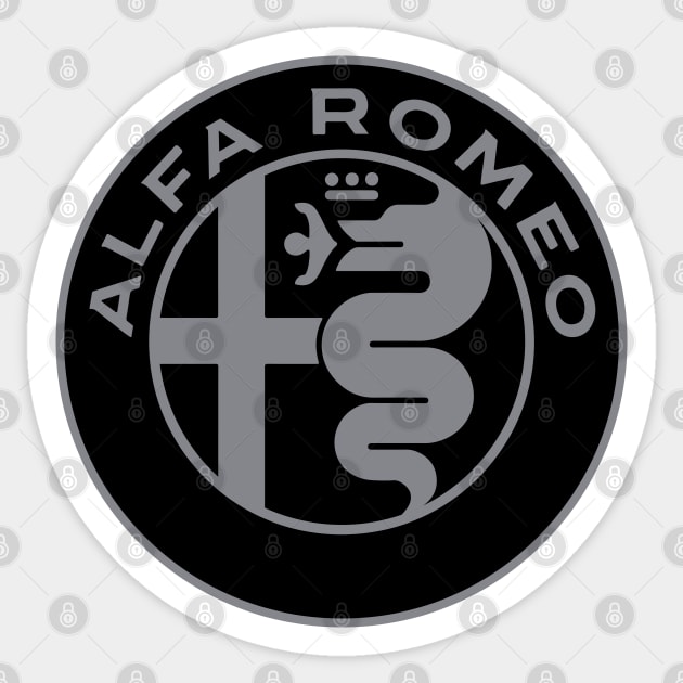 STICKERS ALFA ROMEO LOGO