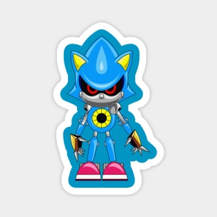 Metal Sonic Retro Magnet