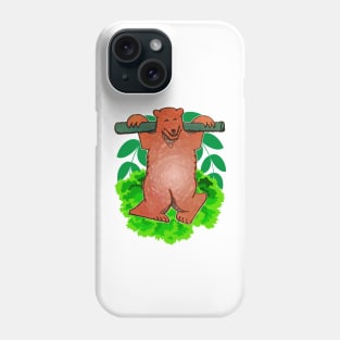 Bear animal strong Phone Case