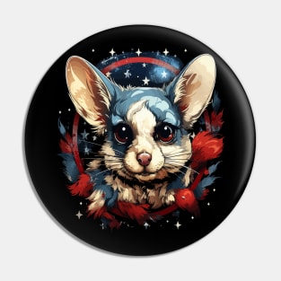 Patriotic Sugar Glider Pin