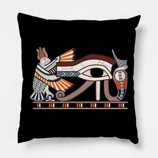 The Eye Of Horus Pillow