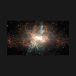 Beautiful Colorful Deep Space Nova T-Shirt