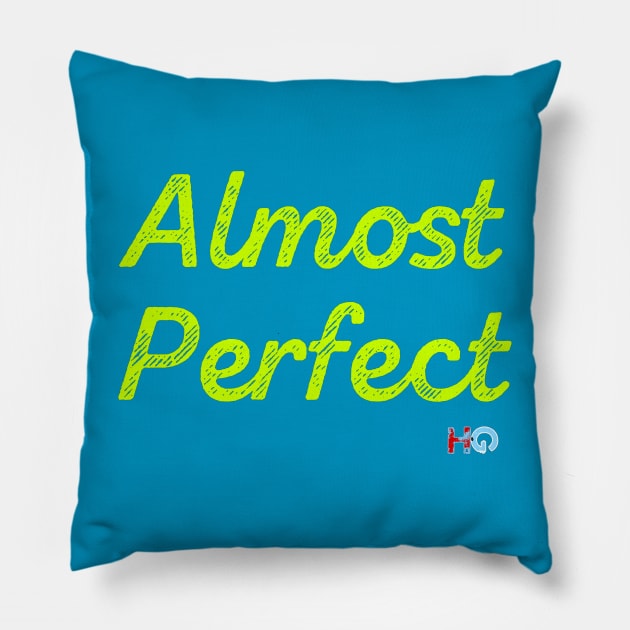 Almost Perfect : Hipster Golf Pillow by Kitta’s Shop