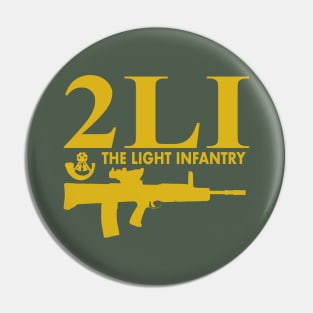 2 LI - The Light Infantry Pin