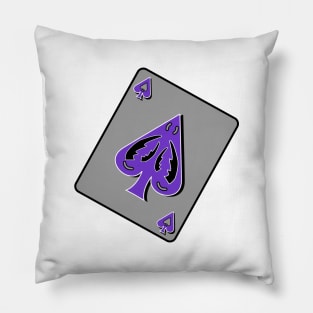 Aces (Spade) Pillow