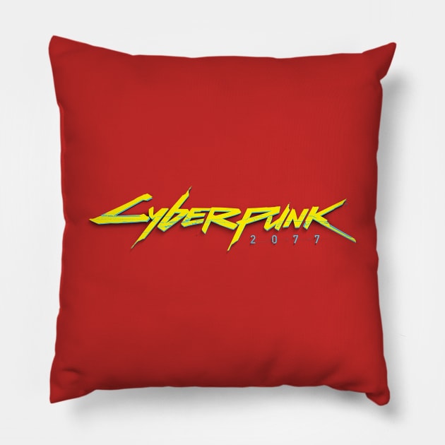 Cyberpunk 2077 Pillow by nasib