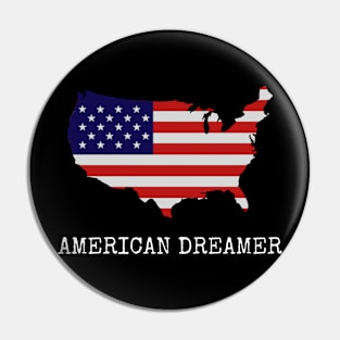 American Dreamer Pin