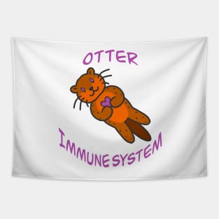 Love My Otter Autoimmune System Tapestry