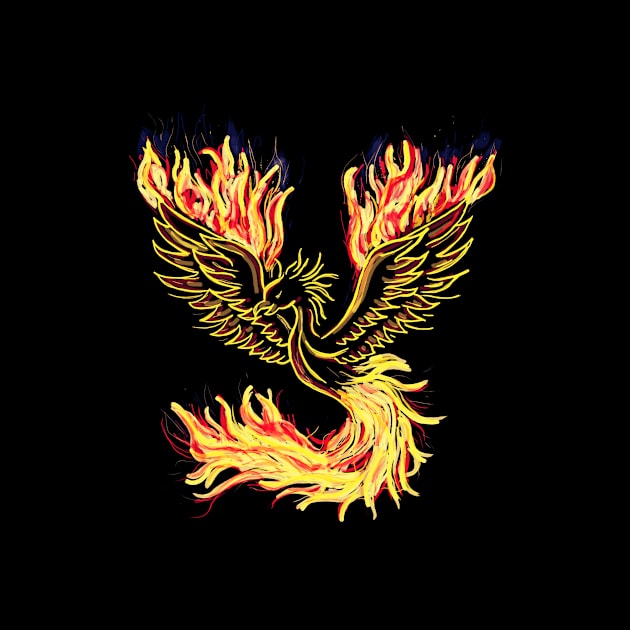 PHOENIX ON FIRE by GBDesigner