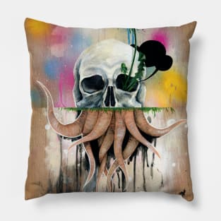 Skull Roots Pillow