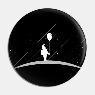 Space baloon Pin