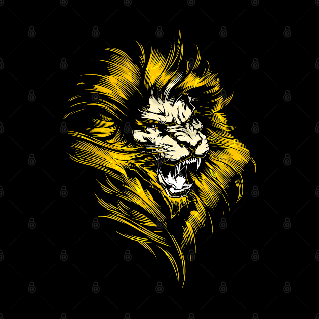 Roaring Lion by Mila46