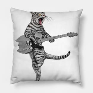 Buskers Guitar Cat Pillow