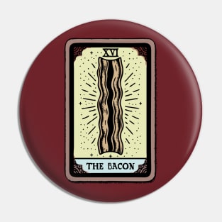 Magical Bacon Strip Fortune Telling Pin