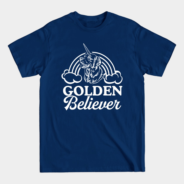 Disover Golden Believer - Funny Golden Retriever - T-Shirt