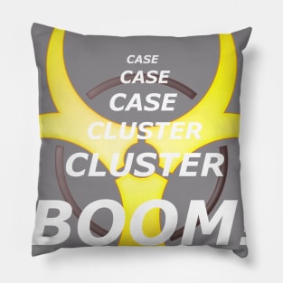 Case Case Cluster Cluster Boom! Pillow