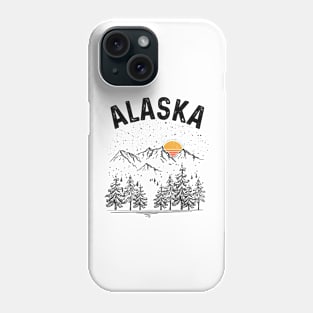 Alaska State Vintage Retro Phone Case