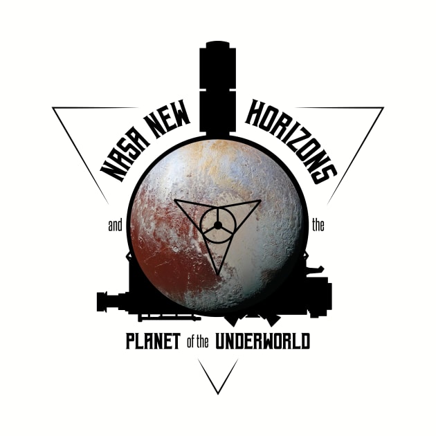 New Horizons: and the Planet of the Underworld by photon_illustration