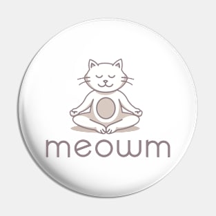 Meowm Pin