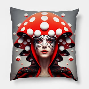 Mushroom gir 3 Pillow