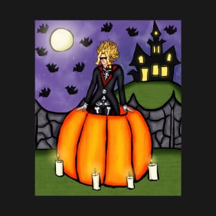 Halloween Toshi Pinup T-Shirt