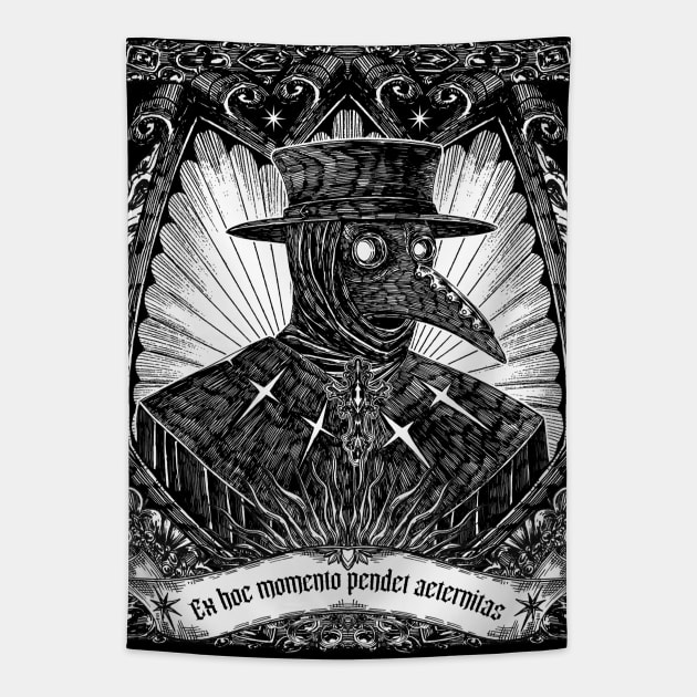 Plague Doctor Tapestry by nong247