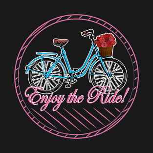 Enjoy The Ride - Cute Bicycle T-Shirt