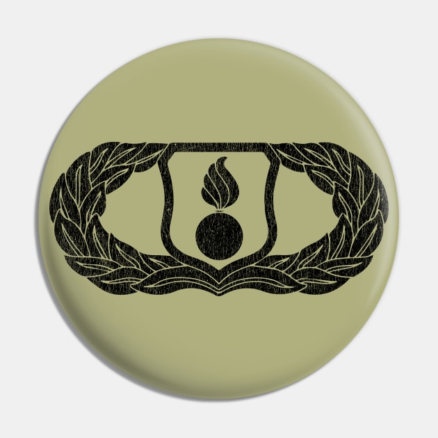 USAF AMMO Badge - Basic Pin by 461VeteranClothingCo