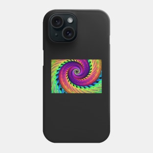 Rainbow swirl Phone Case