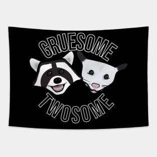 Gruesome Twosome Tapestry