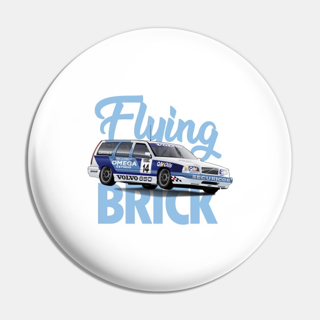 Volvo 850 Turbo Estate Touring Car BTCC Pin by motordoodles