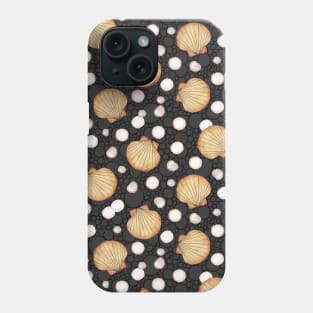 Clam Shells and Pearls Phone Case