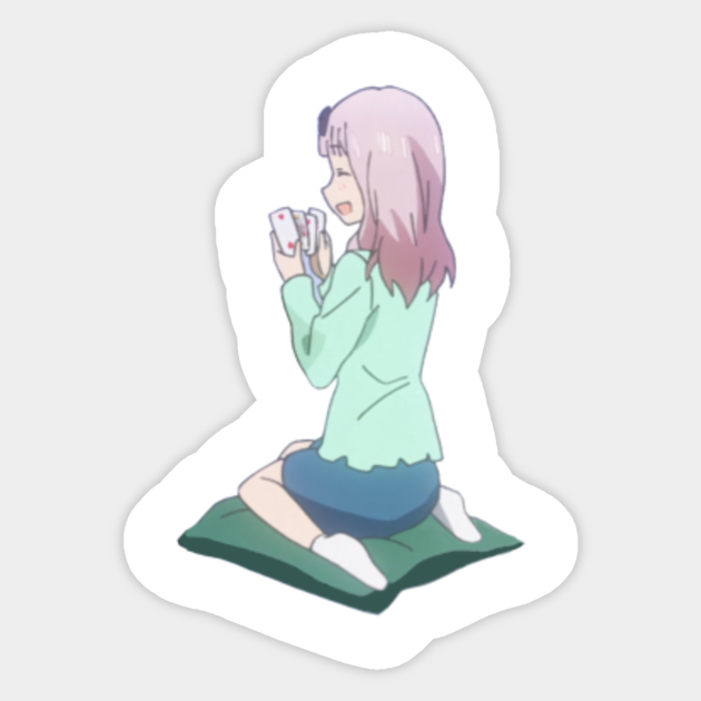 Chika Old Maid Kaguya Sticker Teepublic While the series does have its serious moments, it is, by all accounts, a comedy. teepublic