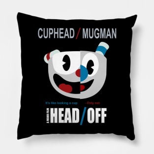 Cuphead - Head Off Pillow