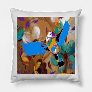 Birds in Flight Pillow