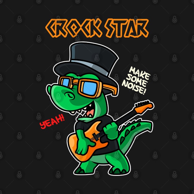 Crocodile Music Crock Star by CrissWild