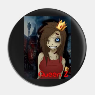 Queen Z Design Pin