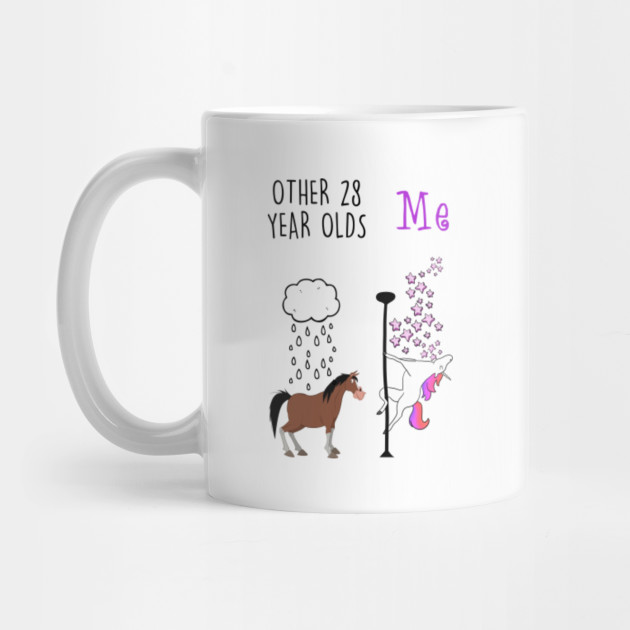 28th Birthday Gifts For Her Or Him 28 Year Old Women Or Men 28th Birthday Gifts For Her Or Him Mug Teepublic