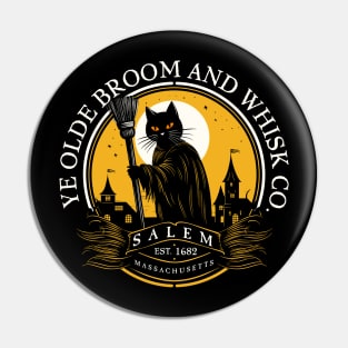 Salem Broom Company Design Pin