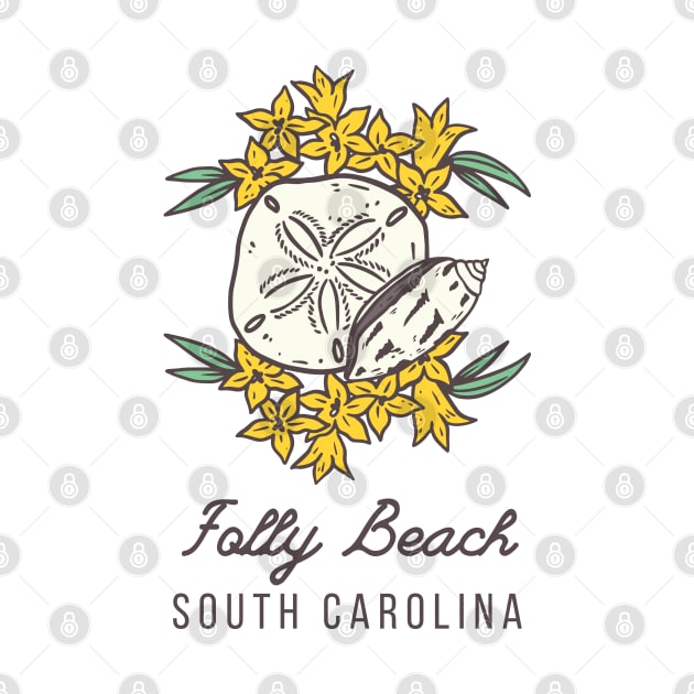 Folly Beach South Carolina SC Tourist Souvenir by carolinafound