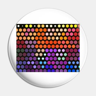 Trendy Dot Pattern Pin