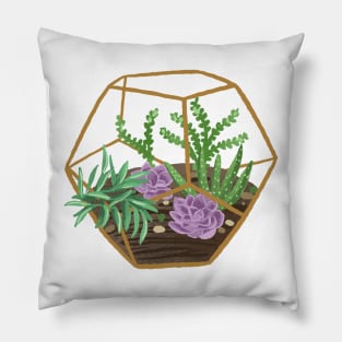 life making itself present terrarium Pillow