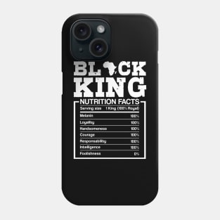 Juneteenth Black King Nutritional Facts, Melanin Dad Phone Case